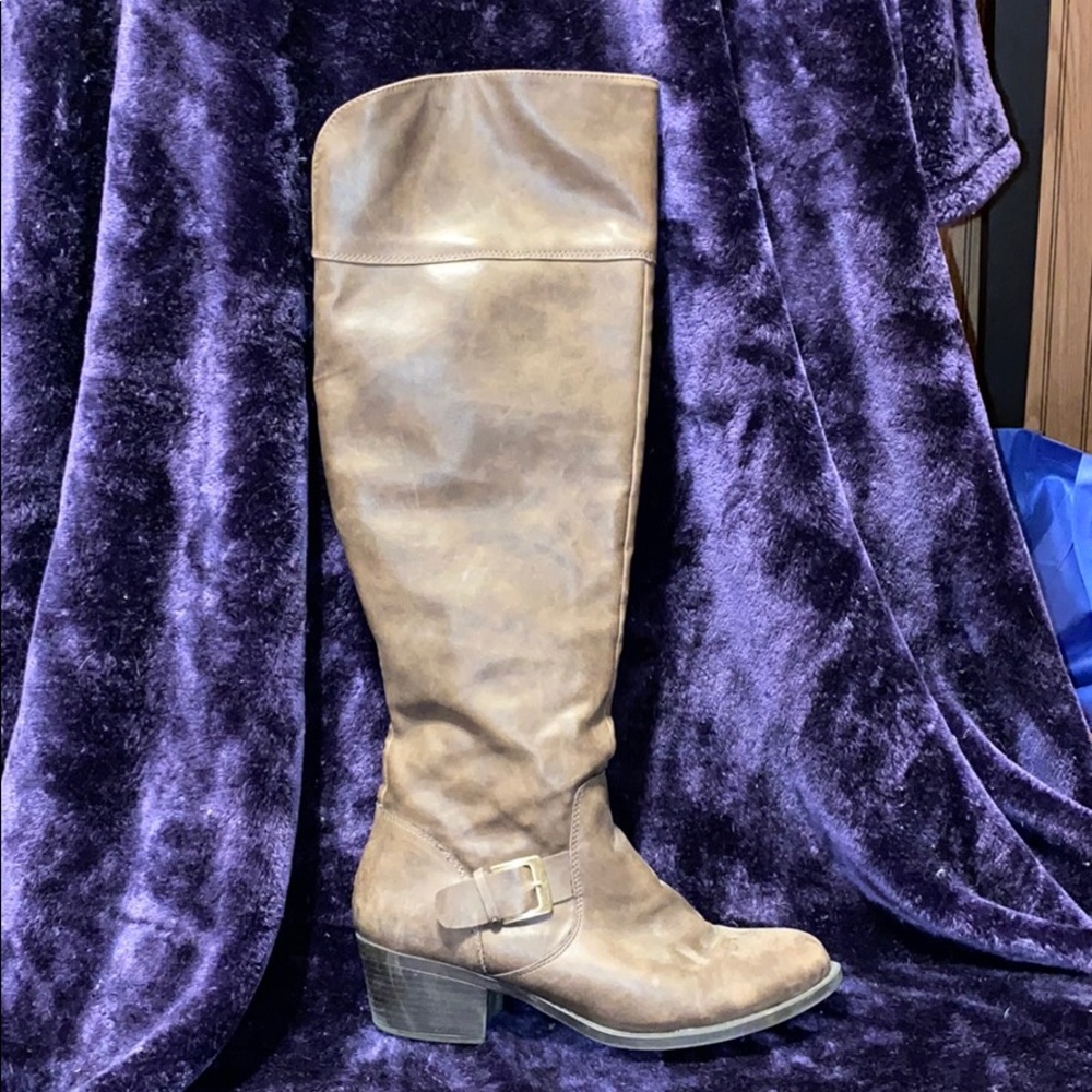 Above the knee boot.